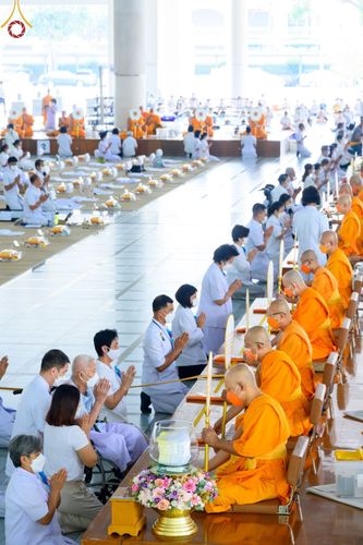 ภาพ No.64909:พิธีบุพเปตพลี ครั้งที่ 129 เพื่ออุทิศบุญกุศลแด่บรรพบุรุษผู้ล่วงลับ วันที่ 23 พฤศจิกายน พ.ศ. 2565 ณ วัดพระธรรมกาย