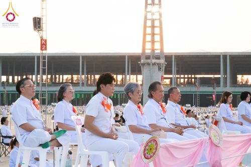 ภาพ No.312056:วันอังคารที่ 3 มีนาคม พ.ศ.2569 พิธีเวียนประทักษิณและจุดมาฆประทีป ณ ลานธรรมพระมหาธรรมกายเจดีย์ วัดพระธรรมกาย