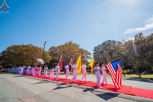 ภาพ No.63990:พิธีทอดกฐินสามัคคี ประจำปีพุทธศักราช 2565 ณ วัดพระธรรมกายจอร์เจีย ประเทศสหรัฐอเมริกา วันอาทิตย์ที่  23  ตุลาคม  พ.ศ. 2565