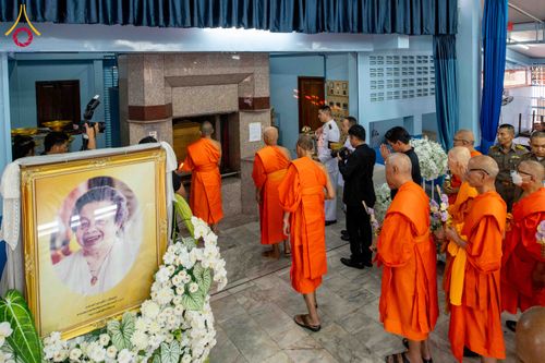 ภาพ No.314384:วันเสาร์ที่ 14 มีนาคม พ.ศ. 2569 งานออกเมรุพระราชทานเพลิงศพ คุณยายอาจารย์ ดร.ตรีธา เนียมขำ  บ.ช., ท.ภ. อายุ 100 ปี ณ เมรุชั่วคราว วัดปากน้ำ เขตภาษีเจริญ กรุงเทพมหานคร