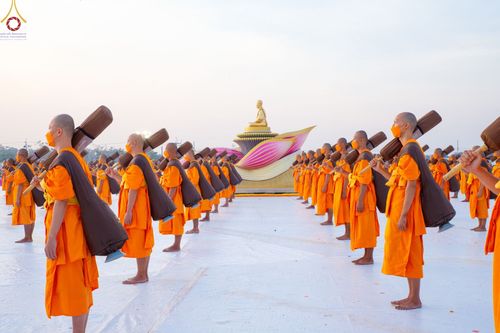 ภาพ No.74262:พุทธบุตรธรรมยาตรา ปฏิบัติธรรมและบันทึกภาพประวัติศาสตร์ ในโครงการธรรมยาตรากตัญญูบูชา มหาปูชนียาจารย์ พระมงคลเทพมุนี(สด จนฺทสโร) พระผู้ปราบมาร อนุสรณ์สถาน 7 แห่ง ปีที่ 11 ณ อนุสรณ์สถานบางปลา อ.บางเลน จ.นครปฐม วันที่ 23 มกราคม พ.ศ. 2566