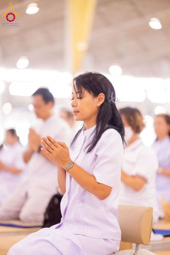 ภาพ No.126713:พิธีบูชาข้าวพระ ในวันอาทิตย์ต้นเดือนที่ 3 มีนาคม พ.ศ. 2567 ณ วัดพระธรรมกาย จ.ปทุมธานี