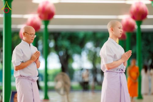 ภาพ No.244624:วันเสาร์ที่ 6 กันยายน พ.ศ. 2568 พิธีเวียนประทักษิณ และวันทาสีมาของนาคธรรมทายาท โครงการอุปสมบทหมู่บูชาธรรมครบรอบ 108 ปี วันครูผู้ค้นพบวิชชาธรรมกาย ณ โบสถ์พระไตรปิฎก วัดพระธรรมกาย