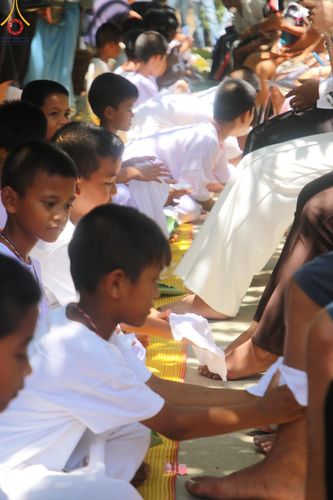 ภาพ No.61911:โครงการบรรพชาสามเณร เพื่อฟื้นฟูพระพุทธศาสนาทั่วไทย ณ ศูนย์อบรมที่พักสงฆ์บ้านร่มเย็น จ.นราธิวาส วันที่ 1 เมษายน พ.ศ. 2567