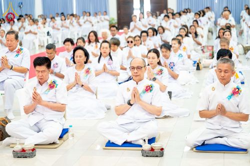 ภาพ No.275034:วันอาทิตย์ที่ 30 พฤศจิกายน พ.ศ. 2568 พิธีทอดผ้าป่า "สร้างองค์พระเจดีย์เพื่อสร้างสันติภาพโลก" ณ ศูนย์ปฏิบัติธรรมระยอง (บ้านช่องลม)