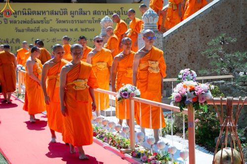 ภาพ No.141722:พิธีประดิษฐานลูกนิมิตมหาสมบัติ  ผูกสีมา สถาปนาอุโบสถ "บูชาธรรม 80 ปี หลวงพ่อธัมมชโย" ณ วัดพระธรรมกายโทชิหงิ ประเทศญี่ปุ่น วันอาทิตย์ที่ 16 มิถุนายน พ.ศ. 2567