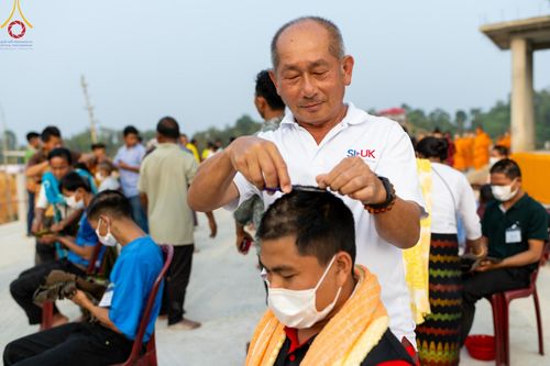 ภาพ No.127685:Photo Story ปฐมบรรพชาชาวพุทธมาร์มา Episode 2/5 วันที่ 6-7 กุมภาพันธ์ พ.ศ. 2567  โครงการบรรพชาครั้งประวัติศาสตร์ แห่งเทือกเขาจิตตะกอง  ครั้งแรกของชาวพุทธมาร์มา บังกลาเทศ บูชาธรรม 80 ปีหลวงพ่อธัมมชโย ณ วัดธัมจักร อรัญกุฏิ เมืองรัมการ์ คาร์กาชารี บังกลาเทศ