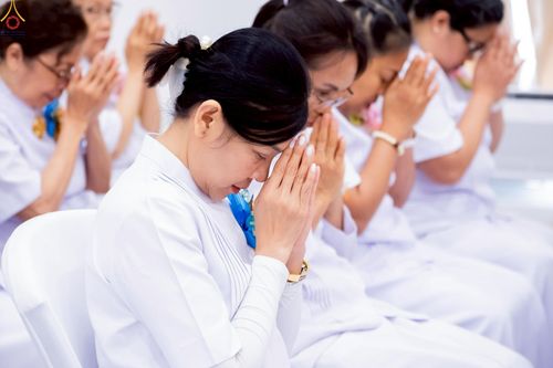 ภาพ No.234689:วันอาทิตย์ที่ 20 กรกฎาคม  พ.ศ.2568 พิธีทอดผ้าป่าภาคพื้นอเมริกา พิธีเจริญพระพุทธมนต์ ฉลองอาคารแก้วธรรมชัยรัตนอนันต์ วัดพระธรรมกายเทนเนสซี ประเทศสหรัฐอเมริกา