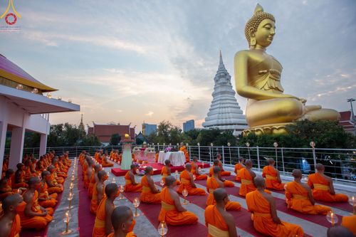 ภาพ No.119252:พิธีจุดประทีปถวายเป็นพุทธบูชา และบูชาธรรมมหาปูชนียาจารย์ พระมงคลเทพมุนี(สด จนฺทสโร) ในโครงการธรรมยาตราฯ วันที่ 26 มกราคม พ.ศ. 2567 ณ อาคารธรรมยาตรา กตัญญูบูชามหาปูชนียาจารย์ ตรงข้ามวัดปากน้ำภาษีเจริญ จ.กรุงเทพมหานคร