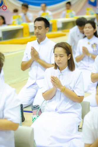 ภาพ No.146994:การต้อนรับพระสังฆาธิการ 2,000 กว่าวัดทั่วประเทศ และพิธีบูชาข้าวพระ เนื่องในวันสมาธิโลก วันอาทิตย์ที่ 4 สิงหาคม พ.ศ. 2567 ณ สภาธรรมกายสากล วัดพระธรรมกาย