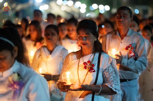 ภาพ No.321740:วันที่ 12 เมษายน พ.ศ.2569 วัดพระธรรมกาย ร่วมกับพุทธสภาแห่งอินเดีย ถวายมหาสังฆทาน 135 วัด ดร.ภีมราว รามชี อัมเบดการ์ (Dr. B.R. Ambedkar) รัฐบุรุษผู้ฟื้นฟูพระพุทธศาสนา ณ วัดพุทธสันติวันธรรมชัย เมืองนาคปูร์ รัฐมหาราษฏระ สาธารณรัฐอินเดีย