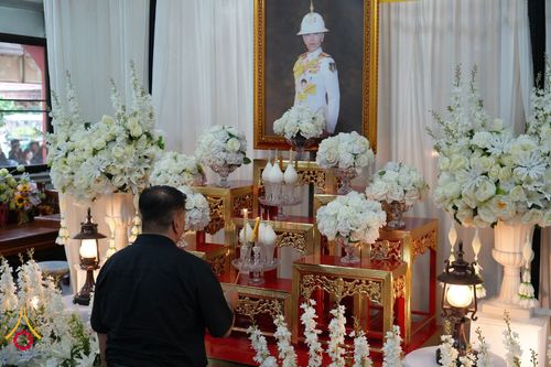 ภาพ No.337267:วันที่ 13-27 มิถุนายน พ.ศ.2569 พสกนิกรอำเภอคลองหลวง จัดพิธีบำเพ็ญกุศลสวดพระอภิธรรม อุทิศถวายพระกุศลแด่สมเด็จพระเจ้าลูกเธอ เจ้าฟ้าพัชรกิติยาภาฯ