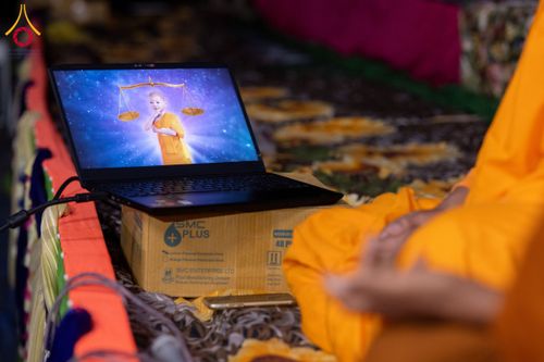 ภาพ No.131087:Photo Story ปฐมบรรพชาชาวพุทธมาร์มา Episode 4/5 วันที่ 13 กุมภาพันธ์พ.ศ. 2567 ณ วัดธัมจักร อรัญกุฏิ บังกลาเทศ