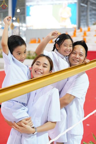 ภาพ No.77123:พิธีหล่อพระบรมพุทธเจ้า ในวันมาฆบูชา อาทิตย์ต้นเดือนที่ 6 มีนาคม พ.ศ. 2566 ณ วัดพระธรรมกาย จ.ปทุมธานี