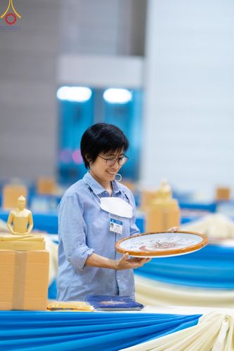 ภาพ No.60945:V.37 ยิ่งกว่าดี เพื่อ 80 ปีของพ่อ ภาพการเตรียมงานของหน่วยงานต่างๆ เพื่อพิธีฉลองอายุวัฒนมงคล 80 ปี หลวงพ่อธัมมชโย และรับถวายมหาสังฆทาน 10,000 กว่าวัดทั่วประเทศ ในวันคุ้มครองโลก วันจันทร์ที่ 22 เมษายน พ.ศ. 2567