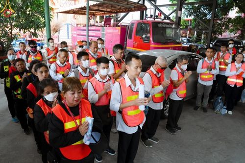 ภาพ No.113519:V.12 พลังหมู่ การเตรียมงาน เก็บงาน การรับบุญของเจ้าหน้าที่หน่วยงานต่างๆ เพื่อโครงการธรรมยาตรา ปีที่ 12 ระหว่างวันที่ 2 - 31 มกราคม พ.ศ. 2567