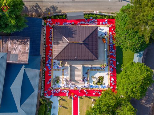 ภาพ No.141747:พิธีประดิษฐานลูกนิมิตมหาสมบัติ  ผูกสีมา สถาปนาอุโบสถ "บูชาธรรม 80 ปี หลวงพ่อธัมมชโย" ณ วัดพระธรรมกายโทชิหงิ ประเทศญี่ปุ่น วันอาทิตย์ที่ 16 มิถุนายน พ.ศ. 2567