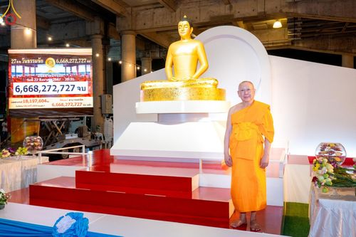 ภาพ No.150420:พิธีจุดประทีป และพิธีฉลองชัยสวดมนต์ บทธัมมจักกัปปวัตตนสูตร ครบ 6,668,272,727 จบ เนื่องในวันธรรมชัย 27 สิงหาคม พ.ศ. 2567 ณ มหารัตนวิหารคด วัดพระธรรมกาย