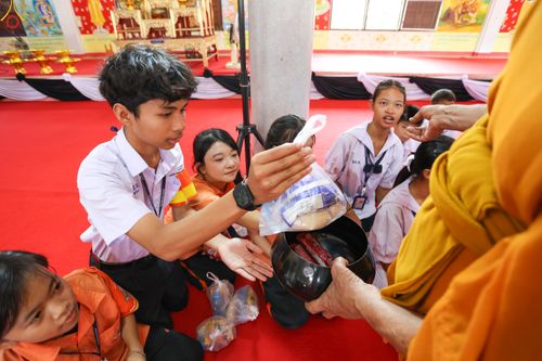 ภาพ No.338526:วันที่ 2-3 กรกฎาคม พ.ศ.2569 โครงการอบรมคุณธรรม จริยธรรมและความดีสากล ประจำปีการศึกษา2569 นักเรียนกว่า 150 คน  ณ วัดราษฎร์บูรณะ (วัดบางปลา) ต.บางปลา อ.บางพลี จ.สมุทรปราการ