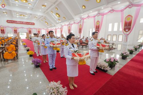 ภาพ No.331836:วันพฤหัสบดีที่ 4 มิถุนายน พ.ศ.2569 พิธีต้อนรับเปรียญธรรม 9 ประโยค และเปรียญธรรม 6 ประโยค  ณ อาคารธรรมสภา วัดบ้านขุน ต.บ่อหลวง อ.ฮอด จ.เชียงใหม่