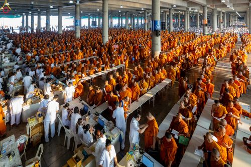 ภาพ No.326605:วันที่ 22 เมษายน พ.ศ.2569(วันคุ้มครองโลก) งานถวายมหาสังฆทาน 40,000 กว่าวัดทั่วประเทศ บรรยากาศความปลื้มตลอดทั้งวัน