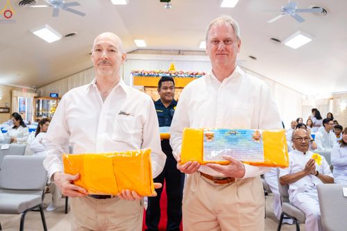 ภาพ No.284394:วันอาทิตย์ที่ 19 ตุลาคม พ.ศ.2568  พิธีทอดกฐินสามัคคี ณ วัดพระธรรมกายเท็กซัส สหรัฐอเมริกา