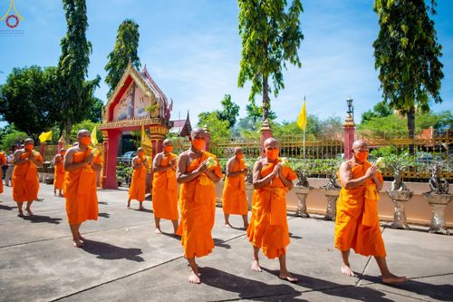 ภาพ No.67385:พิธีอุปสมบทวัดอินทโชติสังฆโพธาราม อ.พนมสารคาม จ.ฉะเชิงเทรา รับบุญจัดงานโดย สำนักงานวัดฯ เมื่อวันที่ 7 ธันวาคม พ.ศ. 2565