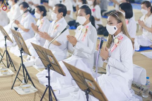 ภาพ No.70962:พิธีถวายภัตตาหารเป็นสังฆทาน แด่คณะพระธรรมยาตราฯ ในโครงการธรรมยาตราฯ ปีที่ 11 ณ อนุสรณ์สถานคลองบางนางแท่น อ.สามพราน จ.นครปฐม วันที่ 13 มกราคม พ.ศ. 2566