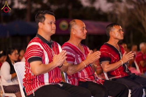 ภาพ No.309080:วันศุกร์ที่ 6 กุมภาพันธ์ พ.ศ.2569 พิธีจุดประทีปโคมลาน ปล่อยโคมลอยถวายเป็นพุทธบูชา  ณ ลานธรรมเจดีย์วัดทุ่งเจริญธรรม อ.อมก๋อย จ.เชียงใหม่