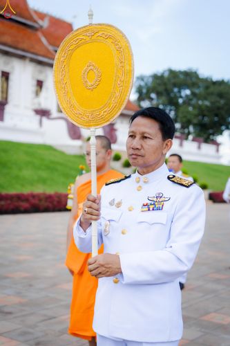 ภาพ No.331792:วันพฤหัสบดีที่ 4 มิถุนายน พ.ศ.2569 พิธีต้อนรับเปรียญธรรม 9 ประโยค และเปรียญธรรม 6 ประโยค  ณ อาคารธรรมสภา วัดบ้านขุน ต.บ่อหลวง อ.ฮอด จ.เชียงใหม่