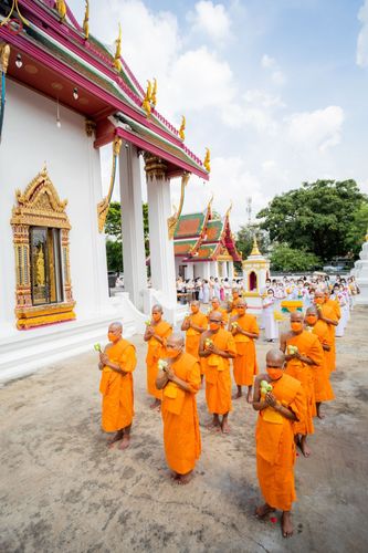 ภาพ No.66698:พิธีอุปสมบทวัดกก เขตบางขุนเทียน กรุงเทพมหานคร รับบุญจัดงานโดยสำนักกัลยาณมิตรสากล กองนครหลวง 11 เมื่อวันที่ 9 ธันวาคม พ.ศ. 2565