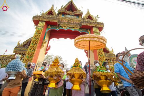 ภาพ No.64277:พิธีทอดกฐินสามัคคีทั่วไทย 5,000 วัด โดยคณะศิษยานุศิษย์วัดพระธรรมกาย น้อมบูชาธรรม 78 ปี หลวงพ่อธัมมชโย  วันอังคารที่ 8 พฤศจิกายน พ.ศ. 2565  ณ วัดโปรยฝน อ.หนองเสือ จ.ปทุมธานี