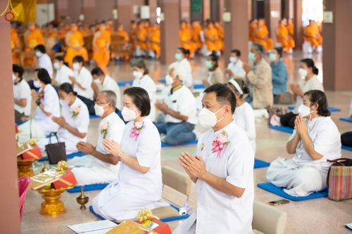 ภาพ No.69196:พระธรรมยาตรา ปฏิบัติศาสนกิจ ทำนุบำรุงศาสนสถาน, สวดธรรมจักร, ปฏิบัติธรรม ร่วมกับชุมชน,นักเรียนเด็กดีวีสตาร์ และร่วมพิธีทอดผ้าป่าบำรุงศาสนสถาน ในโครงการธรรมยาตรากตัญญูบูชา มหาปูชนียาจารย์ พระมงคลเทพมุนี(สด จนฺทสโร) พระผู้ปราบมาร อนุสรณ์สถาน 7 แห่ง ปีที่ 11