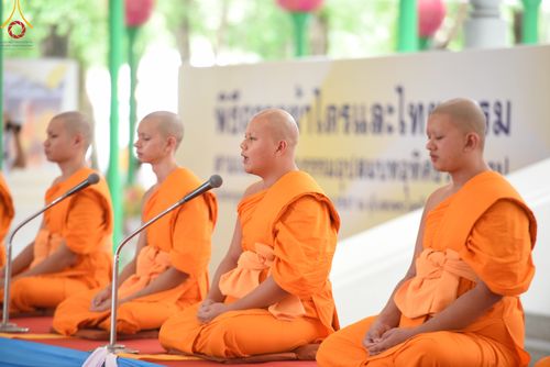 ภาพ No.137744:พิธีอุปสมบทสามเณรอุทิศชีวิต 11 รูป วันวิสาขบูชา พุธที่ 22 พฤษภาคม พ.ศ.2567 ณ อุโบสถ วัดพระธรรมกาย