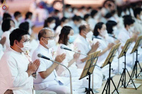 ภาพ No.73831:พิธีถวายภัตตาหารเป็นสังฆทาน แด่คณะพระธรรมยาตราฯ ในโครงการธรรมยาตรากตัญญูบูชา มหาปูชนียาจารย์ พระมงคลเทพมุนี(สด จนฺทสโร) พระผู้ปราบมาร อนุสรณ์สถาน 7 แห่ง ปีที่ 11 วันที่ 23 มกราคม พ.ศ. 2566