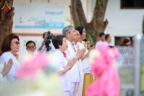 ภาพ No.345209:วันเสาร์ที่ 22 สิงหาคม พ.ศ.2569 พิธีฉลองอาคารสมปรารถนา  ณ วัดกลางธนรินทร์ ต.บ้านแป้ง อ.พรหมบุรี จ.สิงห์บุรี
