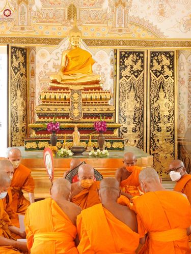 ภาพ No.67321:พิธีอุปสมบทวัดแหลม อ.เมือง จ.สมุทรปราการ รับบุญจัดงานโดย สำนักต่างประเทศ เมื่อวันที่ 9 ธันวาคม พ.ศ. 2565