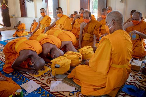 ภาพ No.66283:พิธีอุปสมบทวัดรัตนชมภู อ.กบินทร์บุรี จ.ปราจีนบุรี รับบุญจัดงานโดยสำนักการศึกษา เมื่อวันที่ 7 ธันวาคม พ.ศ. 2565