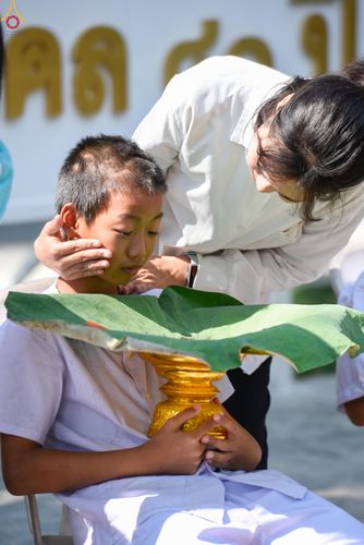 ภาพ No.317387:วันพุธที่ 1 เมษายน พ.ศ. 2569 พิธีตัดปอยผมยุวธรรมทายาท โครงการบรรพชาสามเณรฟื้นฟูพระพุทธศาสนา (ภาคฤดูร้อน) ปิดเทอมเติมธรรม ณ ศูนย์ปฏิบัติธรรมบุญประสาน จ.สระบุรี