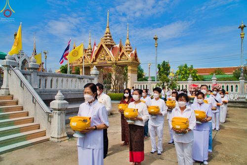 ภาพ No.66914:พิธีอุปสมบท วัดบางโฉลงใน จ.สมุทรปราการ รับบุญจัดงานโดย สำนักกัลยาณมิตรสากล เมื่อวันที่ 7 ธันวาคม พ.ศ. 2565