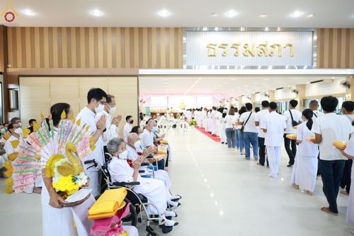 ภาพ No.64212:พิธีทอดกฐินสามัคคีเพื่อเติมเต็มสระมหาเศรษฐี /ห้องปฎิบัติธรรม อาคารธรรมสภา /กุฎิพระมหาเถระ ประจำปีพุทธศักราช 2565  โดยผู้มีบุญ จ.ชลบุรี และคณะกัลยาณมิตรทั่วโลก วันอาทิตย์ที่ 30 ตุลาคม พ.ศ. 2565  ณ ธุดงคสถานชลบุรี