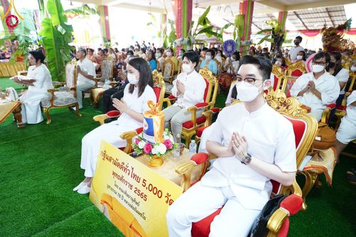 พิธีทอดกฐินสามัคคีทั่วไทย 5,000 วัด โดยคณะศิษยานุศิษย์วัดพระธรรมกาย น้อมบูชาธรรม 78 ปี หลวงพ่อธัมมชโย  วันอาทิตย์ที่  6  พฤศจิกายน พ.ศ. 2565  ณ วัดทวีการะอนันต์ อำเภอคลองหลวง จังหวัดปทุมธานี