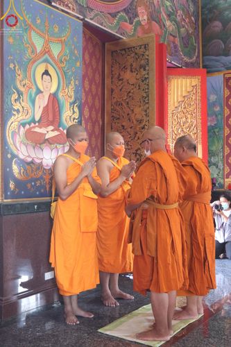 ภาพ No.66744:พิธีอุปสมบทวัดไทรใหญ่ อ.ไทรน้อย จ.นนทบุรี รับบุญจัดงานโดย สถาบันพัฒนาเยาวชนโลก เมื่อวันที่ 7 ธันวาคม พ.ศ. 2565