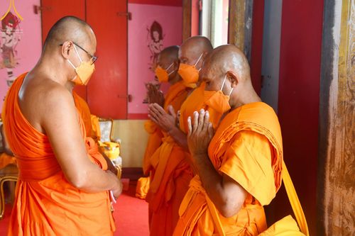 ภาพ No.67503:พิธีอุปสมบทวัดบัวลอย อ.หนองแค จ.สระบุรี รับบุญจัดงานโดย  สำนักองค์ประธาน เมื่อวันที่ 9 ธันวาคม พ.ศ. 2565