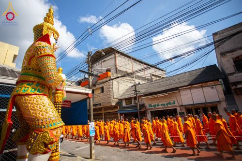 ภาพ No.211434:วันอาทิตย์ที่ 16 มีนาคม พ.ศ. 2568 ธรรมยาตราอัญเชิญพระบรมสารีริกธาตุ รอบเมืองปัตตานี ประดิษฐาน ณ ปทุมเจดีย์ เจดีย์พระพุทธเจ้า 5 พระองค์  ศูนย์อบรมเยาวชนปัตตานี