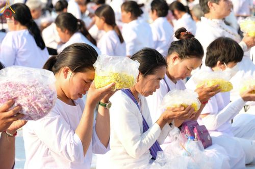 ภาพ No.116692:พิธีต้อนรับพระธรรมยาตรา ปีที่ 12 ณ อนุสรณ์สถานบางปลา จ.นครปฐม วันที่ 21 มกราคม พ.ศ. 2567