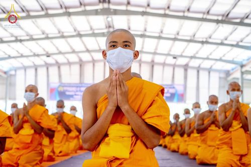 ภาพ No.75998:พิธีบรรพชาสามเณร ณ วัดปันชารี สันติปูร์ อรัญกฏิ เมืองคาร์กาชารี ประเทศบังกลาเทศ วันที่ 10 กุมภาพันธ์ พ.ศ. 2566