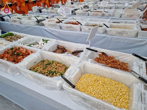 ภาพ No.118113:พิธีถวายภัตตาหารเป็นสังฆทาน แด่คณะพระธรรมยาตรา ปีที่ 12 วันที่ 24 มกราคม พ.ศ. 2567 ณ อนุสรณ์สถานบางนางแท่น จ.นครปฐม