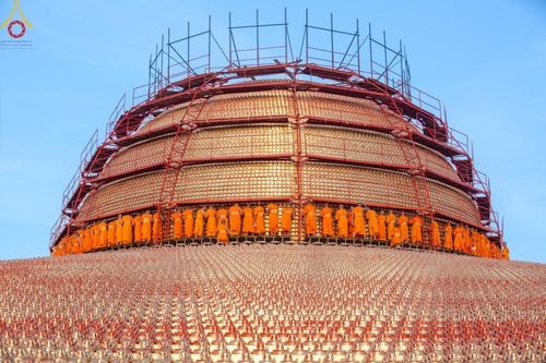 ภาพ No.194566:พิธีปฐมเริ่มสุวรรณรังสรรค์มหาธรรมกายเจดีย์ วันจันทร์ที่ 13 มกราคม พ.ศ. 2568 ณ มหาธรรมกายเจดีย์ วัดพระธรรมกาย จ.ปทุมธานี