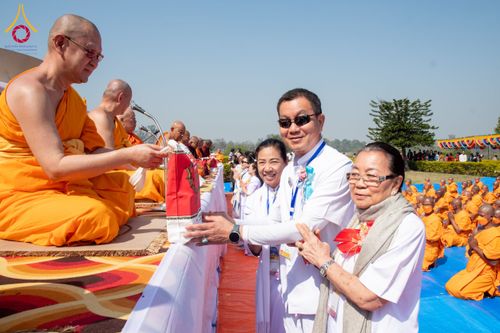 ภาพ No.130536:พิธีบรรพชาธรรมทายาท ในโครงการบรรพชา 1,250 รูป ณ แดนประสูติ สวนลุมพินี ประเทศเนปาล วันที่ 9 มีนาคม พ.ศ. 2567